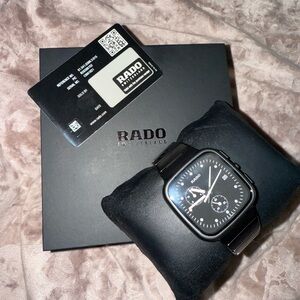 Rado Silver and Black Men's Watch